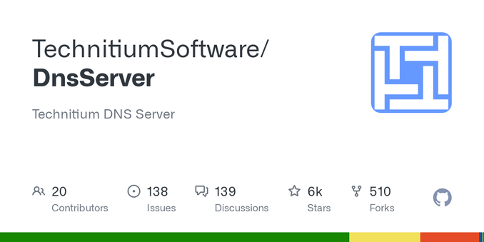 Technitium DNS Server. Contribute to TechnitiumSoftware/DnsServer development by creating an account on GitHub.