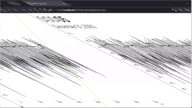 Browser window looking skewed and data wrapping around. Like it doesn’t know how many columns there should be.