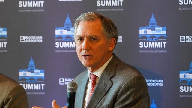 Rep. French Hill (Nikhilesh De/CoinDesk)
