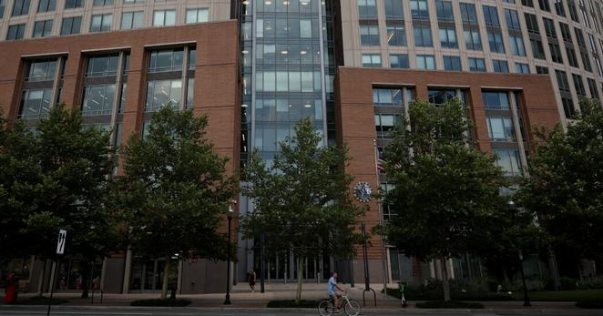 The National Science Foundation in Alexandria, Va. In May, the Trump administration outlined a budget reduction of the foundation, which sponsors basic research, to $3.9 billion from $8.8 billion. The National Science Foundation in Alexandria, Va. In May, the Trump administration outlined a budget reduction of the foundation, which sponsors basic research, to $3.9 billion from $8.8 billion.