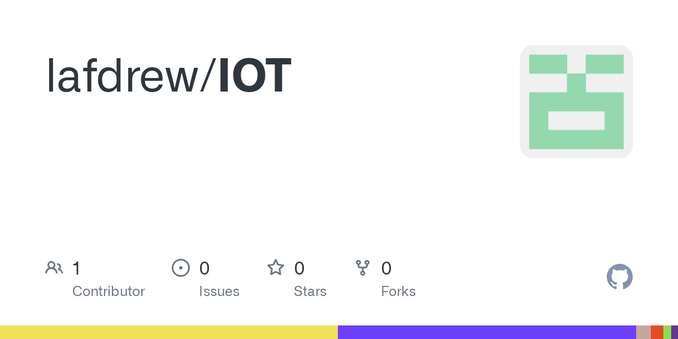 Contribute to lafdrew/IOT development by creating an account on GitHub.