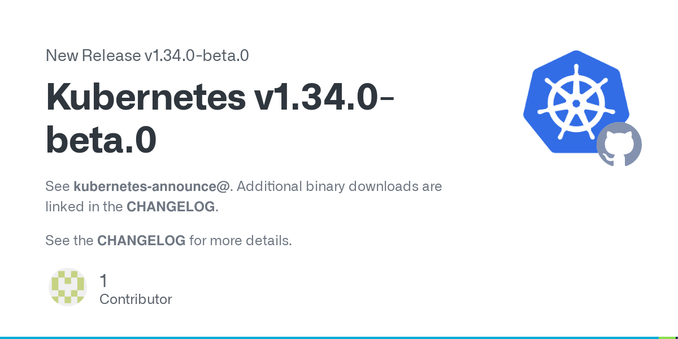 See kubernetes-announce@. Additional binary downloads are linked in the CHANGELOG.
See the CHANGELOG for more details.