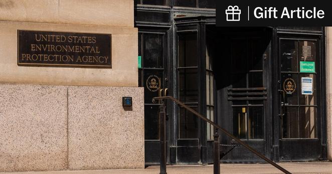 The Environmental Protection Agency in Washington, D.C.