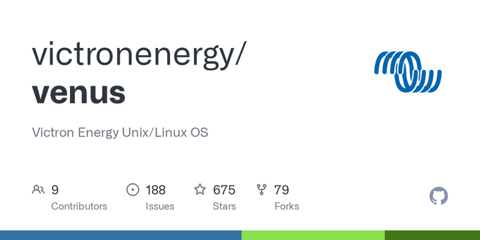 Victron Energy Unix/Linux OS. Contribute to victronenergy/venus development by creating an account on GitHub.