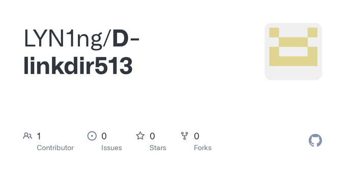 Contribute to LYN1ng/D-linkdir513 development by creating an account on GitHub.