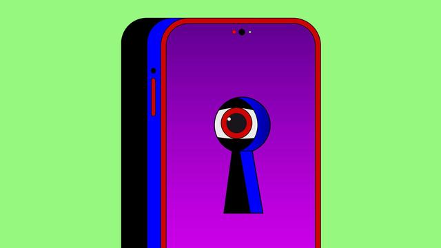 Auf dem Podcast-Cover von "Dark Agent" ist eine Illustration eines Smartphones mit pinkem Display zu sehen, darauf ein Schlüsselloch, hinter dem ein Auge zu erkennen ist; das Case ist leuchtend Blau mit rotem Rand, das Smartphone wirft einen Schatten. Auf dem Podcast-Cover von "Dark Agent" ist eine Illustration eines Smartphones mit pinkem Display zu sehen, darauf ein Schlüsselloch, hinter dem ein Auge zu erkennen ist; das Case ist leuchtend Blau mit rotem Rand, das Smartphone wirft einen Schatten.
