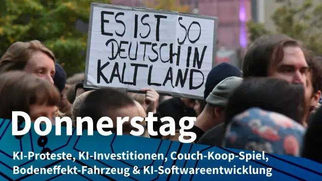 Donnerstag: Warnstreik bei TikTok in Berlin, Google mit mehr Milliarden für KI