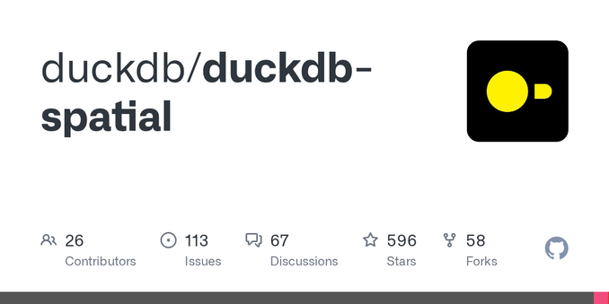 Contribute to duckdb/duckdb-spatial development by creating an account on GitHub.