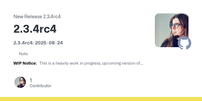 2.3.4rc4: 2025-08-24
NoteWIP Notice: This is a heavily work in progress, upcoming version of Mastodon Bird UI.
💀  Compatibility: Mastodon v4.5.0-alpha.2 (nightly from main, preferably after 2025-08...
