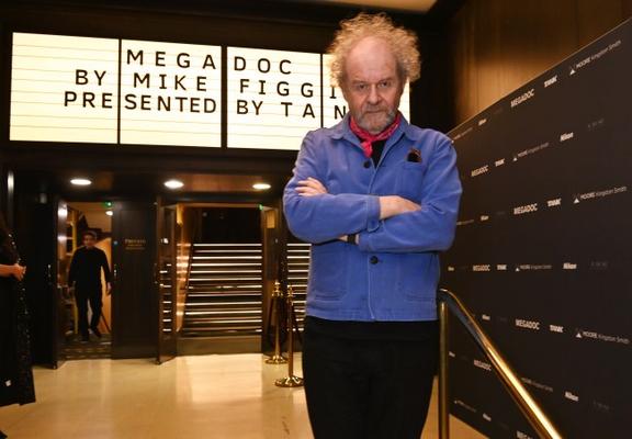 LONDON, ENGLAND - MARCH 20: Mike Figgis attends the premiere of his new film 'Megadoc,' the fly-on-the-wall documentary about the making of Francis Ford Coppola's Megalopolis, at Regent Street Cinema on March 20, 2025 in London, England. (Photo by Dave Benett/Getty Images for TANK Magazine)