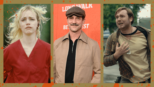 Scenes from 'Strange Darling' (2024) and 'The Long Walk' (2025), and JT Mollner at the premiere for Lionsgate's new Stephen adaptation