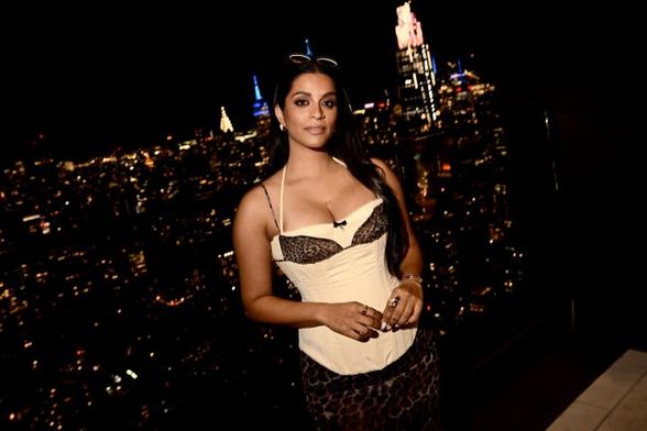 NEW YORK, NEW YORK - SEPTEMBER 11: Lilly Singh attends the Penthouse Reception celebrating "Doin It" starring Lilly Singh hosted by Camelback Productions & Anita Verma-Lallian at Sutton Tower on September 11, 2025 in New York City.  (Photo by Valerie Terranova/Getty Images for Camelback Productions)