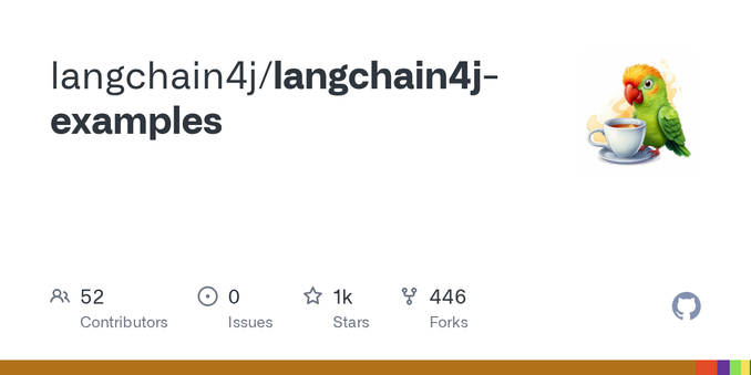 Contribute to langchain4j/langchain4j-examples development by creating an account on GitHub.