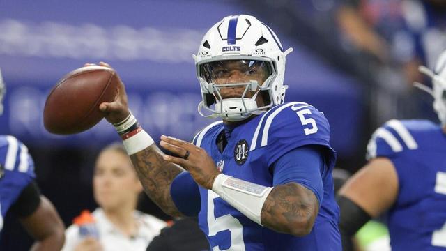 Colts QB Anthony Richardson injures eye with stretch band, ruled inactive Colts QB Anthony Richardson injures eye with stretch band, ruled inactive