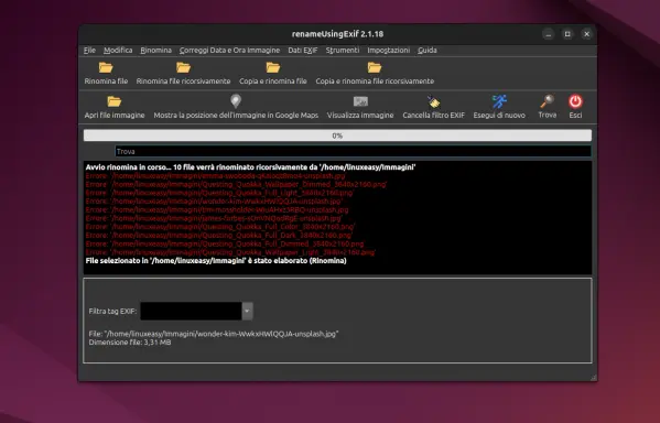 renameusingexif ubuntu linux renameusingexif ubuntu linux